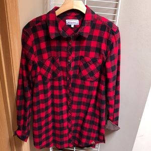 Ladies Canadiana Buffalo plaid